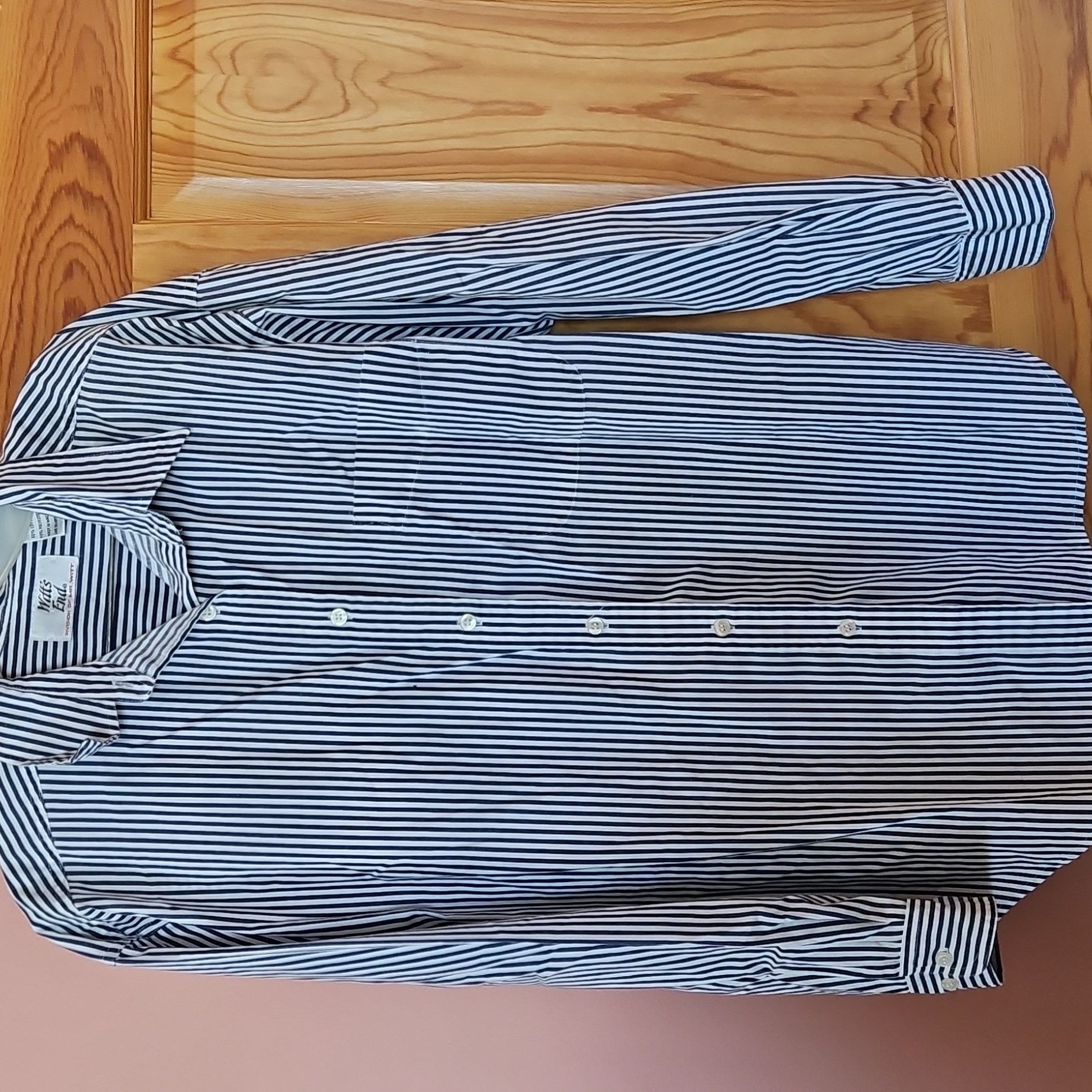 Witt's End Striped Button Down Shirt